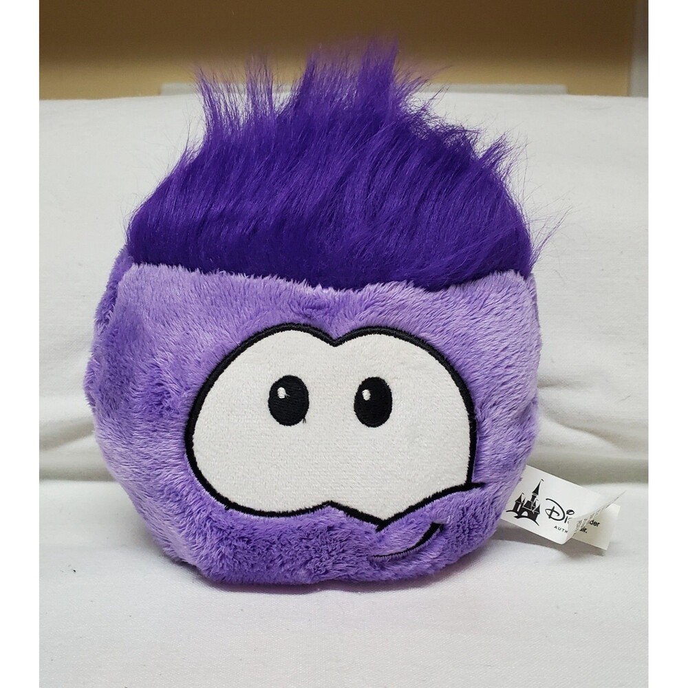 Disney Parks Club Penguin Purple Puffle